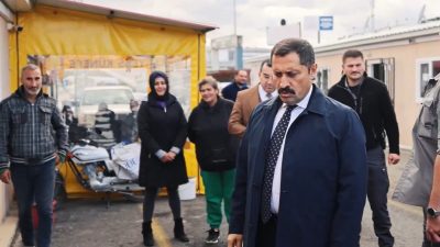 Hatay Valisi Mustafa Masatlı, Antakya ilçesinde bulunan 84 dükkanlı İstanbul