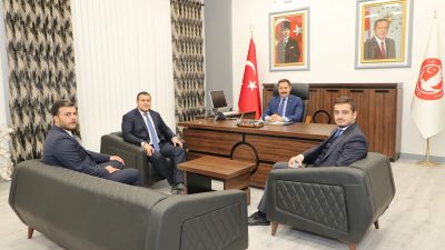 Hatay Barosu yeni başkanı  Vali Mustafa Masatlı ile görüştü. Hatay