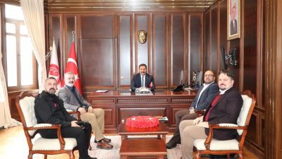 Hatay Valisi Mustafa Masatlı, İlk Umut Derneği Başkanı Demokan Kileci