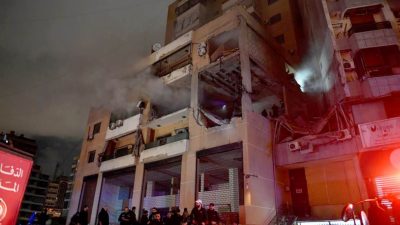 İsrail’e ait bir insansız hava aracı Beyrut’taki Hamas ofisine saldırı