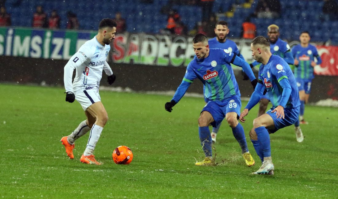 Trendyol Süper Lig’in 20. haftasında Çaykur Rizespor, Adana Demirspor’u ağırladı. 