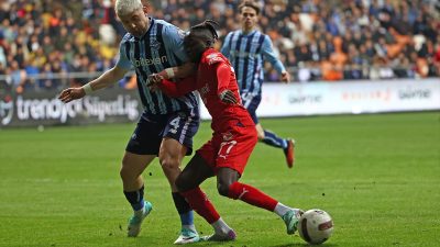 Trendyol süper lig’in 23. Haftasında karşı karşıya gelen Adana Demirspor