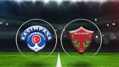 Trendyol süper lig 21. haftanın açılış maçında Atakaş Hatayspor, Kasımpaşa