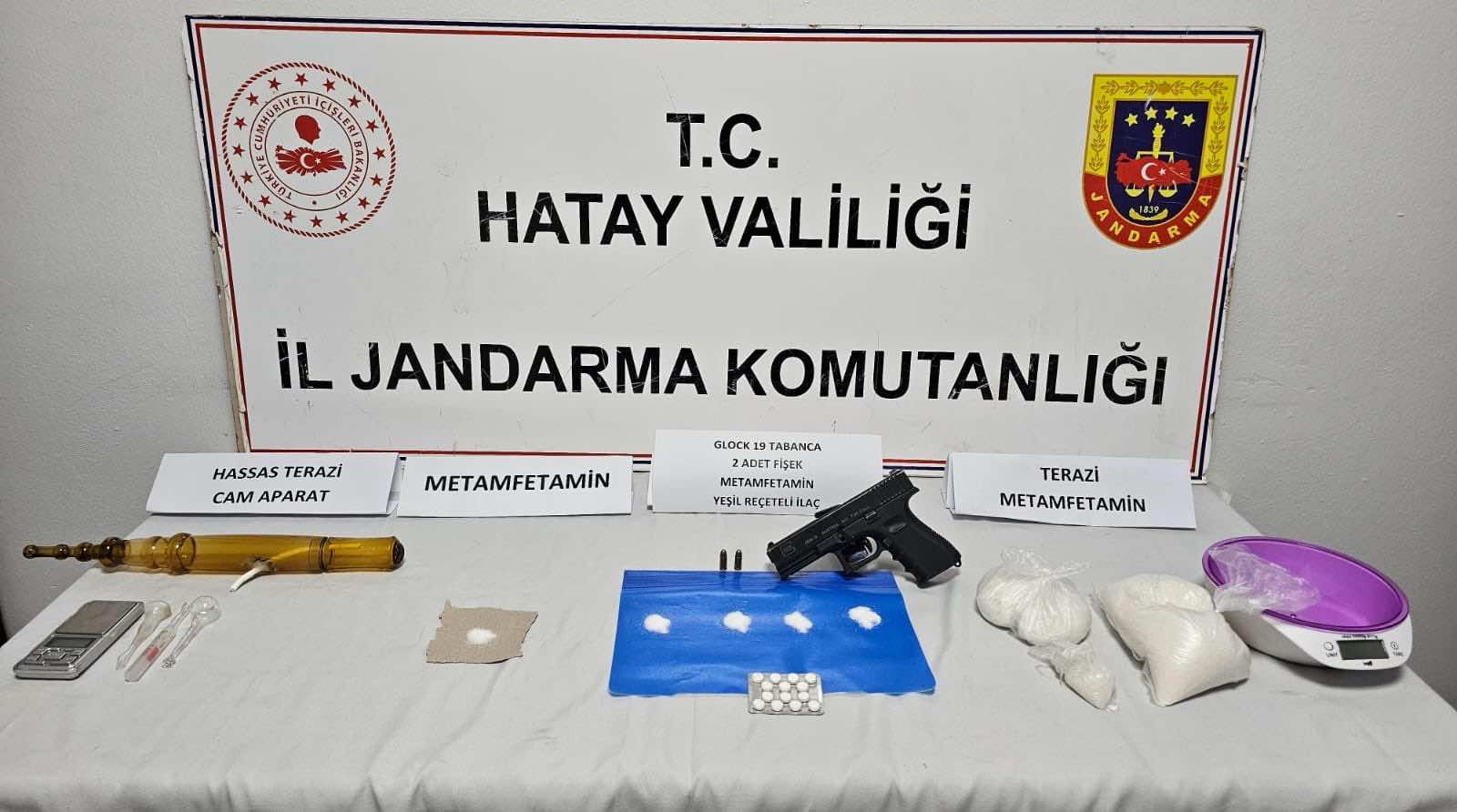 Hatay’da uyuşturucu operasyonu