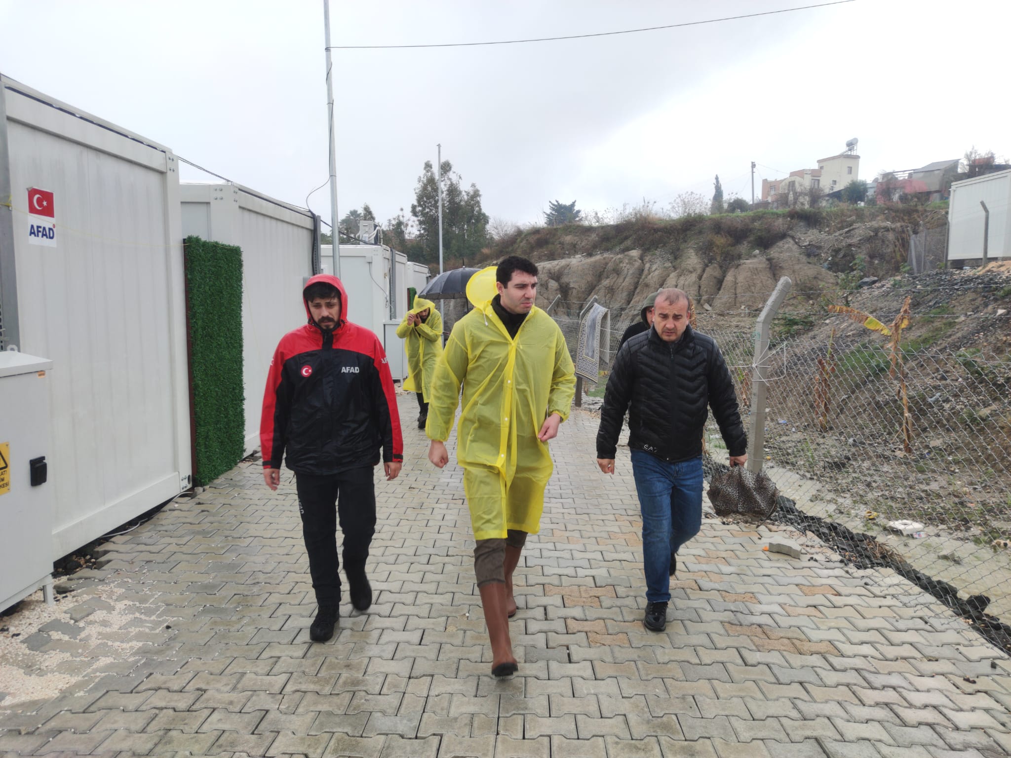 Samandağ Kaymakamı Dündar, sağanaktan etkilenen bölgeleri inceledi