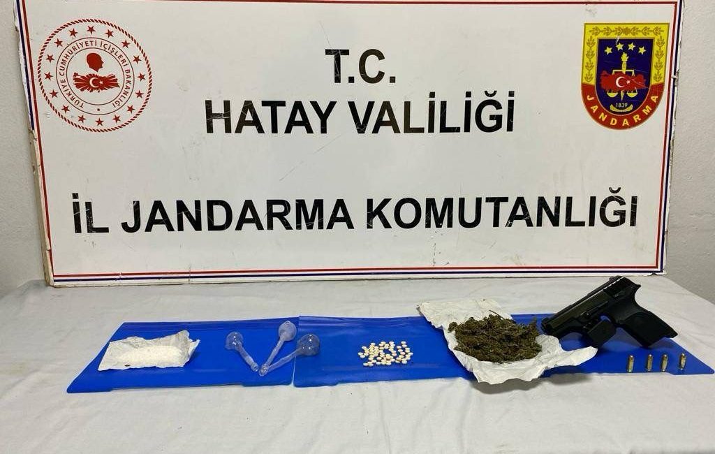 Hatay’da jandarma ekiplerince gerçekleştirilen