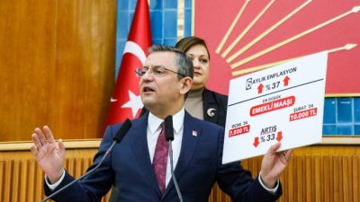 CHP Genel Başkanı Özgür Özel AKP iktidarı döneminde emeklilerin bilerek