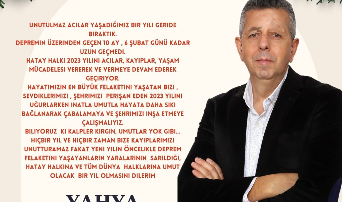 Defne Belediye Başkan Aday