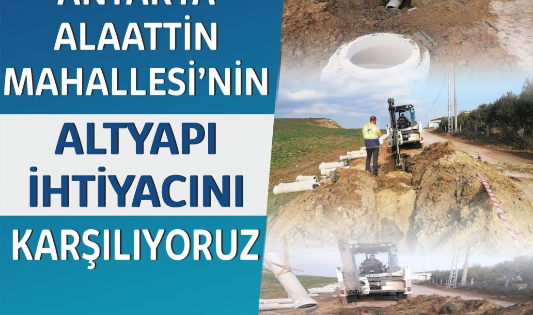 Hatay Büyükşehir Belediyesi ekipleri,