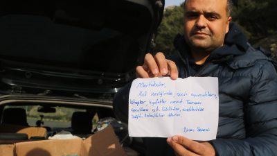 Hatay’da yaşanan depremin ardından Türkiye’nin dört bir yanından gönderilen yardımlar