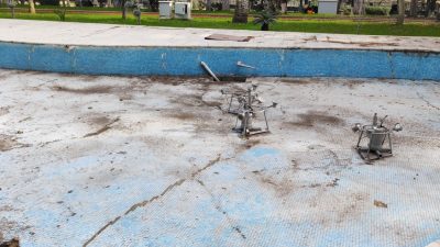 6 Şubat depremlerinin ardından hasar gören Atatürk Park’ı eski günlerine