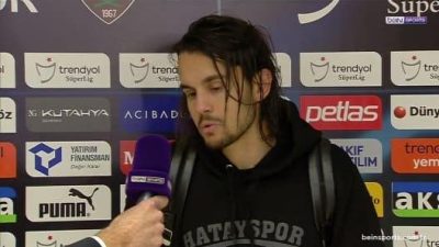 Hatayspor kalecisi Erce Kardeşler, dün sonuçlanan Pendikspor maçındaki beraberlik ardından