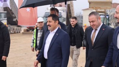 Hatay Valisi Mustafa Masatlı, Defne İlçesi Çekmece Mahallesinde yapılmakta olan