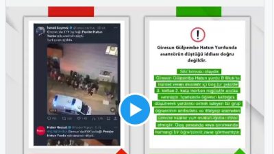 Kredi Yurtlar Genel Müdürlüğü (KYK) Giresun Gül Pembe Hatun yurdunda