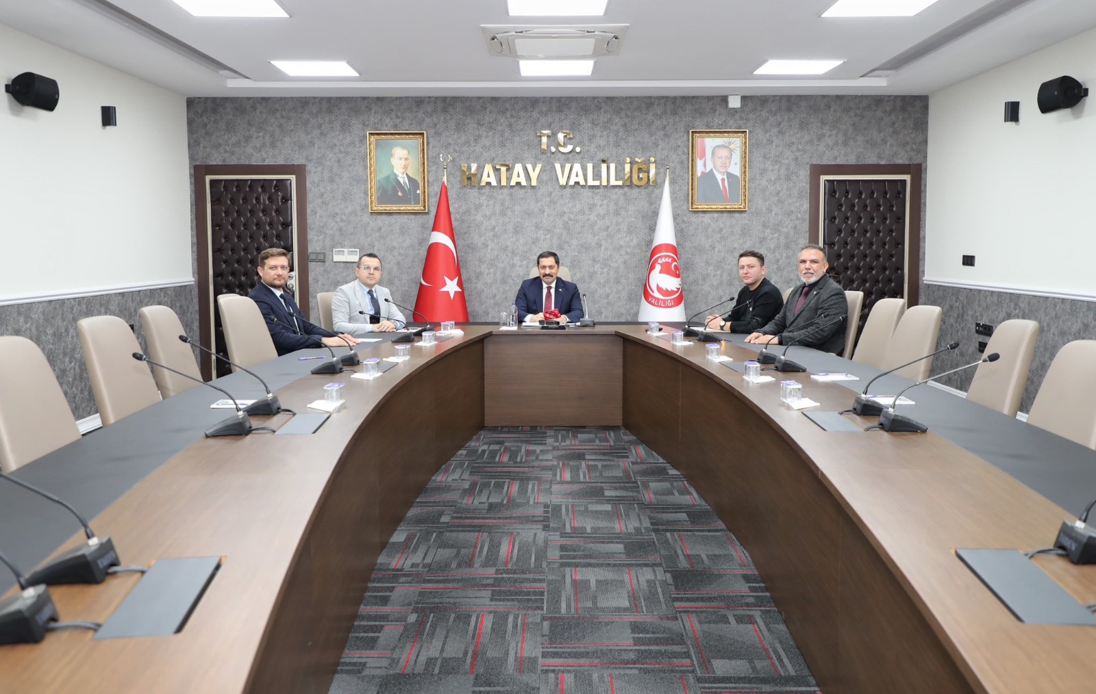 Masatlı Hatay’ın inşasına başkanlık ediyor