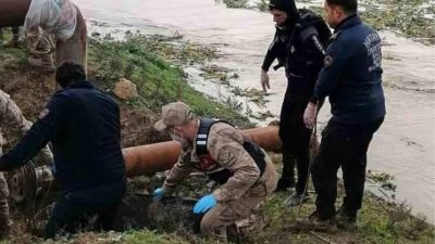 Hatay’ın Reyhanlı ilçesinde, son bir hafta içinde su kanalında bulunan