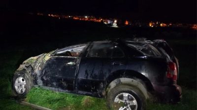 Arsuz'un Arpaderesi Mahallesi'nde meydana gelen tek taraflı kazada otomobil sürücüsü