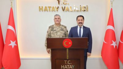 Jandarma Genel Komutan Yardımcısı Orgeneral Ali Çardakçı ve beraberindeki heyet,