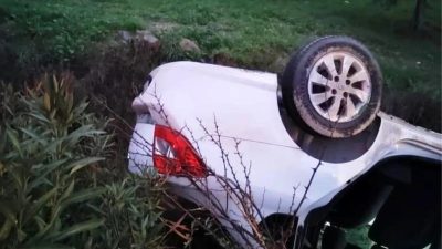 Hatay’ın Belen ilçesi Kıcı Mahallesi’nde meydana gelen trafik kazasında bir