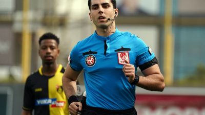 Süper ligde bugünkü Adana Demirspor-Hatayspor maçı hakemi Mert Güzenge. Bugünkü