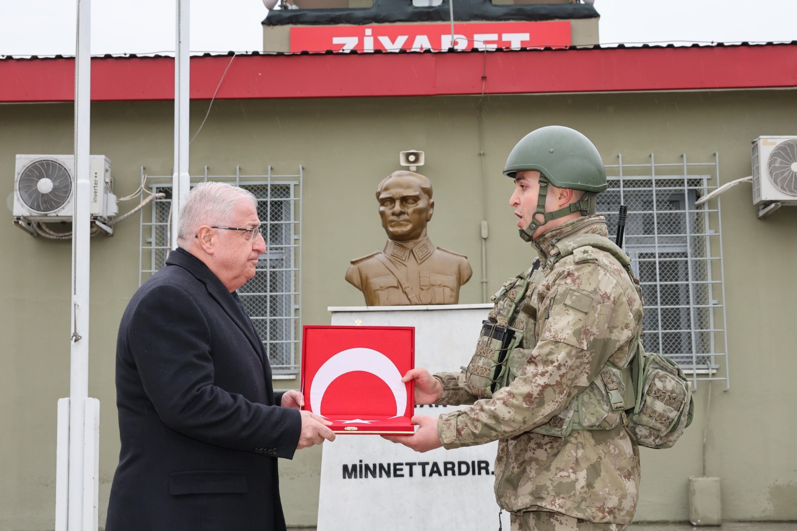 Bakan Güler’den Hudut Karakolu’na denetleme