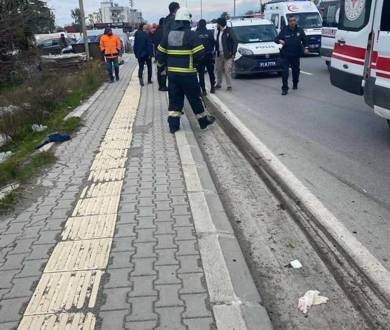 Hatay’ın Arsuz ilçesinde meydana