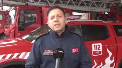 Hatay Büyükşehir Belediyesi İtfaiye Daire Başkanı Özer Gövce, deprem bölgesinde