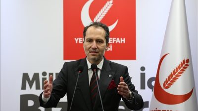 Yeniden Refah Partisi Genel Başkanı Fatih Erbakan gündeme dair değerlendirmelerde