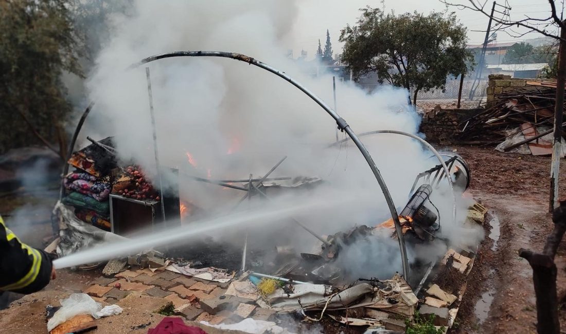 Hatay’ın Kırıkhan ilçesinde oluşan