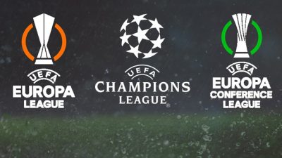 UEFA Şampiyonlar Ligi, UEFA Avrupa Ligi ve UEFA Konferans Ligi