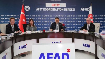 Avrupa Birliği (AB) Türkiye Delegasyonu Başkanı Büyükelçi Nikolaus Meyer-Landrut, Hatay’da