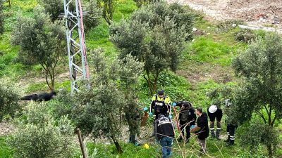 Hatay’ın Defne ilçesinde bir kişi zeytin bahçesinde ölü bulundu. Çekmece