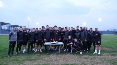 Hatayspor’da A takıma alınan yetenekli file bekçisi Demir Sarıcalı için