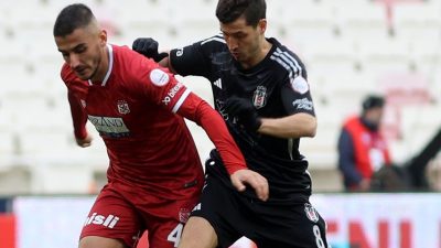 Trendyol Süper Lig’in 23. haftasında Sivasspor kendi sahasında Beşiktaş’ı 1-0