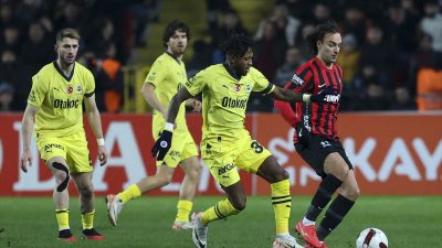 Lider Fenerbahçe, Trendyol Süper Lig’in 20. haftasında deplasmanda Gaziantep FK