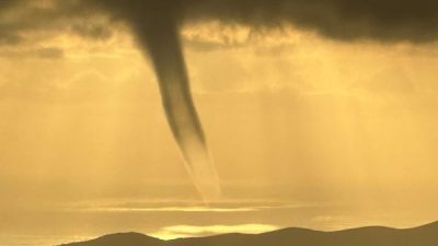 İklim değişikliğinin göstergesi olan hortum artık Türkiye’de de çok görülmeye