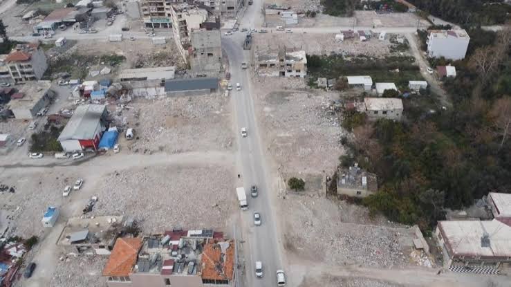 .Depremin vurduğu Hatay’ın Samandağ