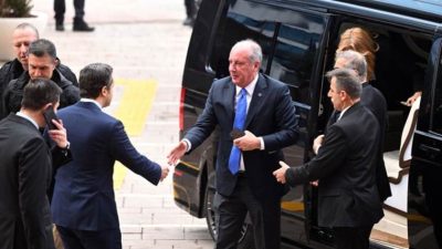 Memleket Partisi Genel Başkanı Muharrem İnce, bugün CHP Genel Başkanı