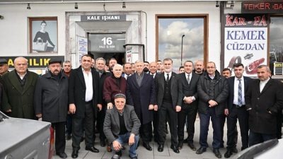 Ankara Büyükşehir Belediye Başkan Adayı Mansur Yavaş, Ankara Minibüsçüler Odası,