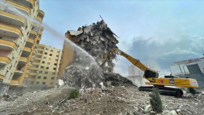 Osmaniye’de 6 Şubat’taki ilk depremde 132 kişinin hayatını kaybettiği sitenin