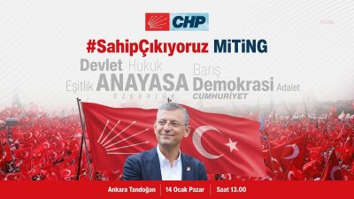 CHP Genel Başkanı Özgür Özel, “Demokrasiye, anayasaya, geleceğimize, emeğimize, ekmeğimize