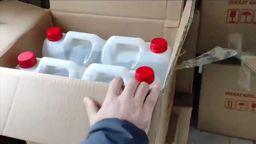 İçişleri Bakanı Ali Yerlikaya, kaçak ve sahte alkol üretimi için