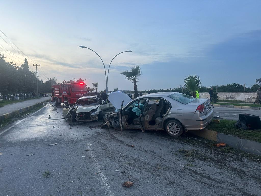 Dörtyol’da trafik kazası: 4 yaralı