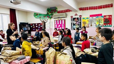 Mutluluk Giysin Çocuklar Platformu Derneği Kuzuculu Cumhuriyet 125. Yıl İlkokulunda