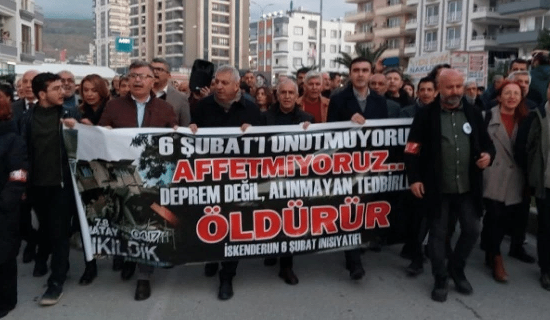 Hatay‘ın İskenderun ilçesinde depremde