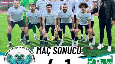Hatay’ın BAL ligi takımlarından Yayladağıspor haftayı farklı galibiyetle kapadı. Yayladağıspor,