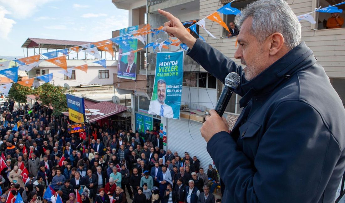 AKP’nin Hatay büyükşehir belediye