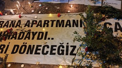 Hatay’ın Antakya ilçesine Kurtuluş Mahallesi İnönü Caddesi’nde bulunan Rana Apartmanı’nda