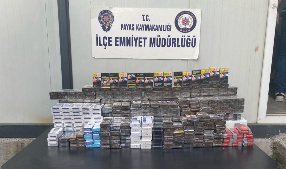 Hatay’ın Payas ilçesinde, kaçakçılık operasyonlarında 2 şüpheli gözaltına alındı. İl