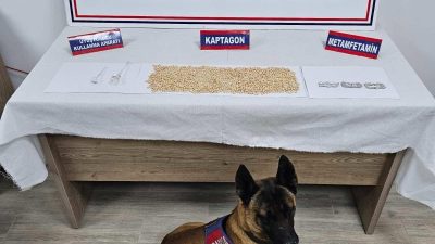 Hatay’da evinde 2 bin 50 uyuşturucu hap ele geçirilen şüpheli